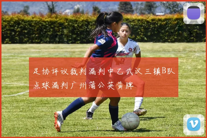 足协评议裁判漏判中乙武汉三镇B队点球漏判广州蒲公英黄牌